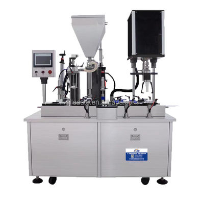 calidad  Work Efficiently Cosmetic Cream Filling Machine For Bottle Factory Pneumatic Driven fábrica